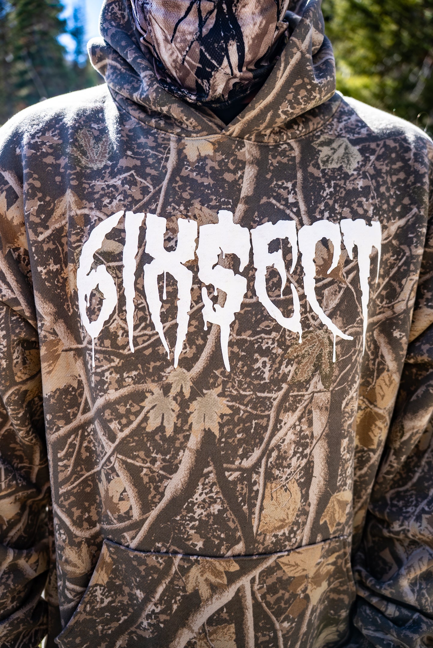 DEATH TREE CAMO PUFF HOODIE