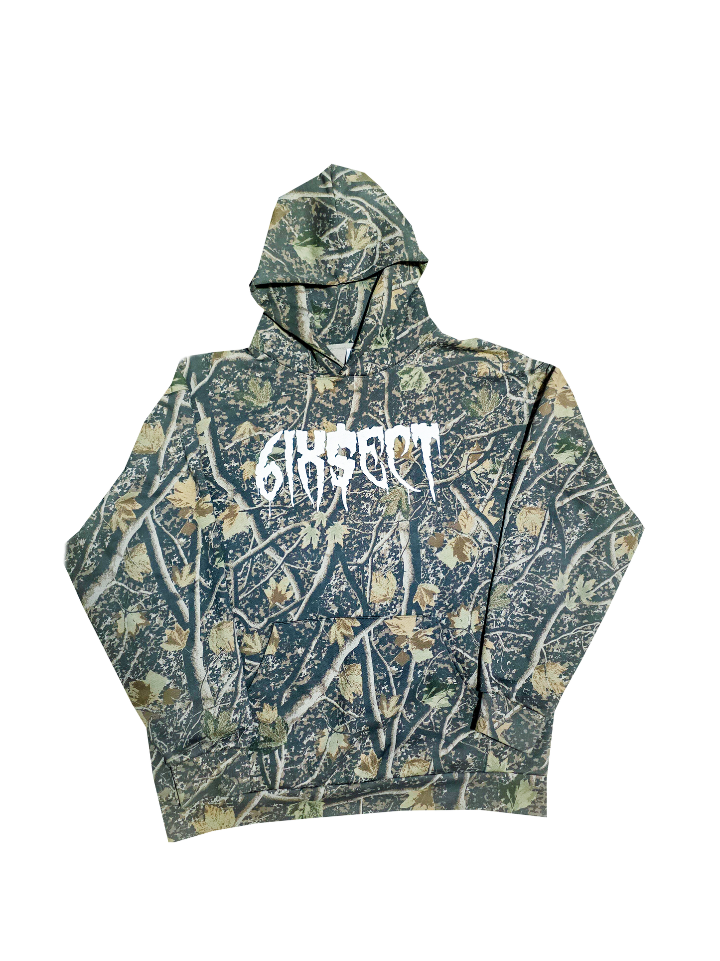 DEATH TREE CAMO PUFF HOODIE