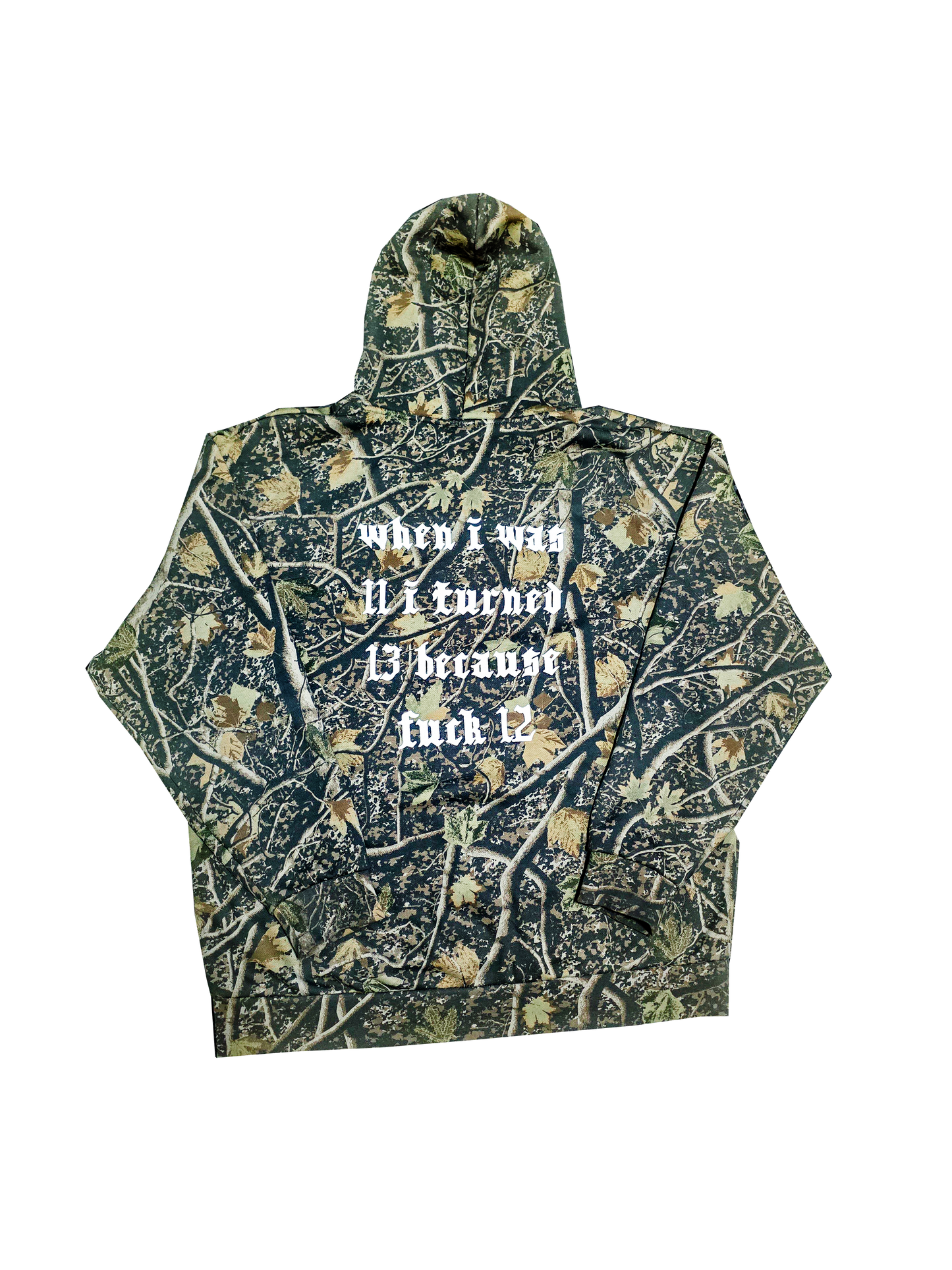 DEATH TREE CAMO PUFF HOODIE